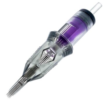 Тату-картриджі з голками Bishop Tattoo Supply Da Vinci V2 Curved Magnum Картридж 7CM 0,35 mm 1 шт. - 1