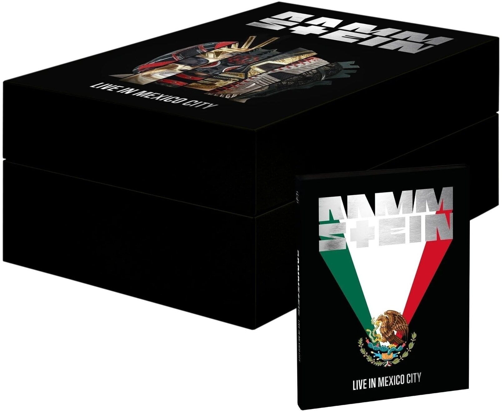 CD muzica Rammstein - Live In Mexico City (Lucha Libre Head & Mask Edition) (Limited Edition) (Box Set) (2 CD + Blu-ray)