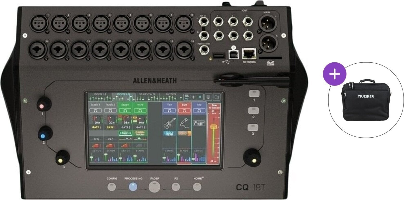 Digital mikser Allen & Heath CQ-18T Basic SET Digital mikser