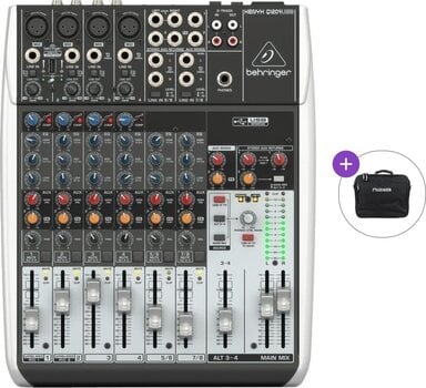Аналоговий мікшер Behringer XENYX Q1204 USB Basic SET Аналоговий мікшер - 1