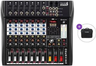 Mesa de mezclas Italian Stage 2MIX8PRO Basic SET Mesa de mezclas