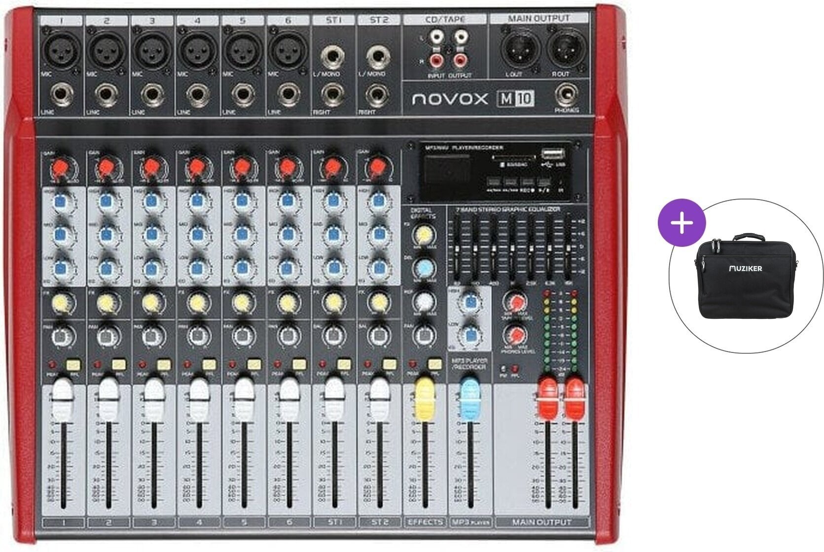 Аналоговий мікшер Novox M10 Basic SET Аналоговий мікшер