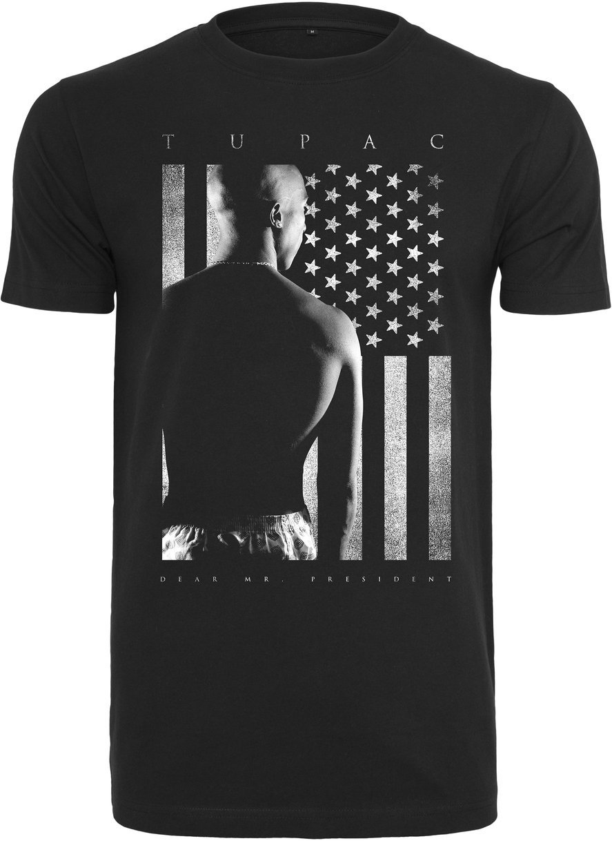 T-Shirt 2Pac T-Shirt President Unisex Black XS