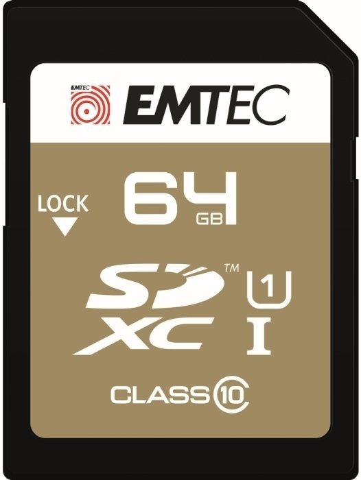 Scheda di memoria Emtec C110 Elite Gold 64 GB 45014317