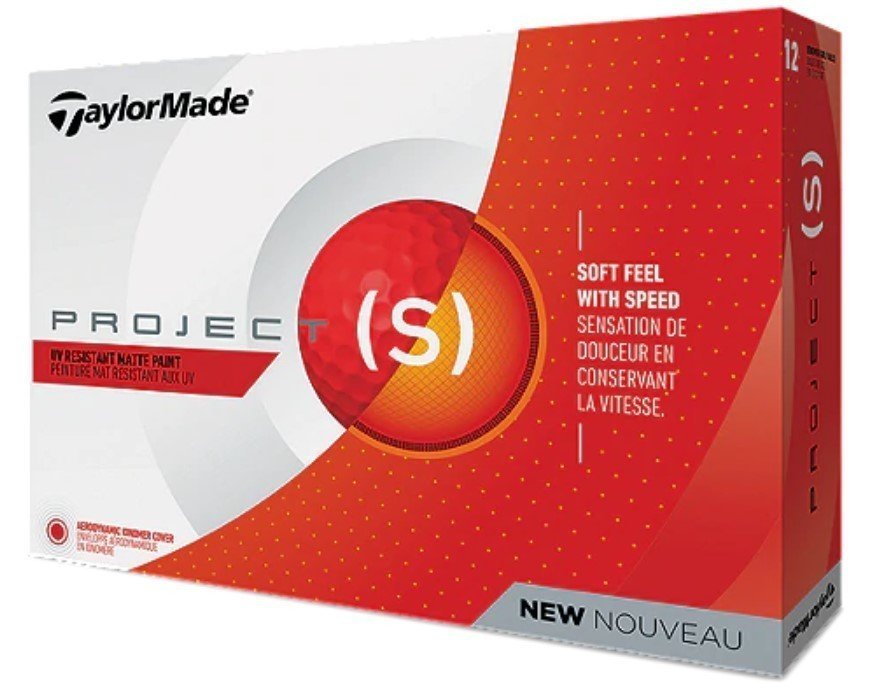 Balles de golf TaylorMade Project (s) Red 12 Pack 2019