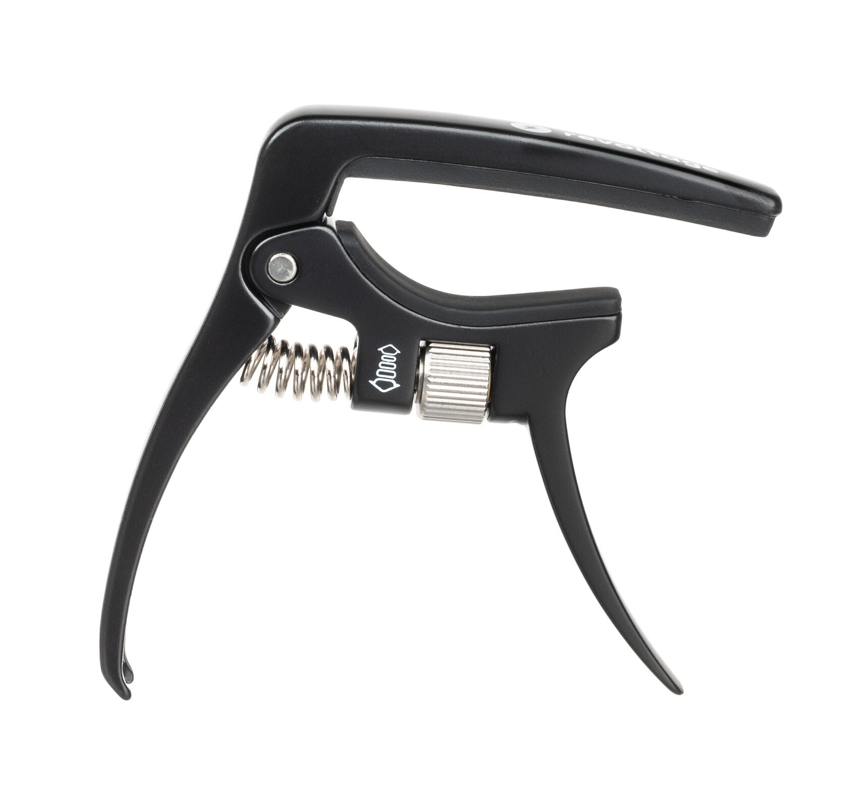 Cejilla de guitarra acústica Revoltage ECP-2 Black Cejilla de guitarra acústica