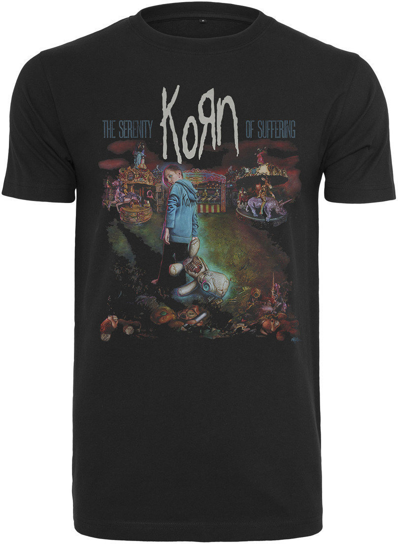 T-Shirt Korn T-Shirt Circus Schwarz L