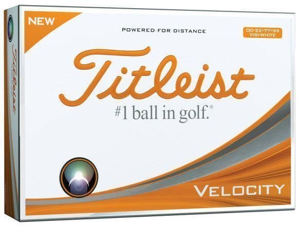 Palle da golf Titleist Velocity Double Digit 2019 Dz
