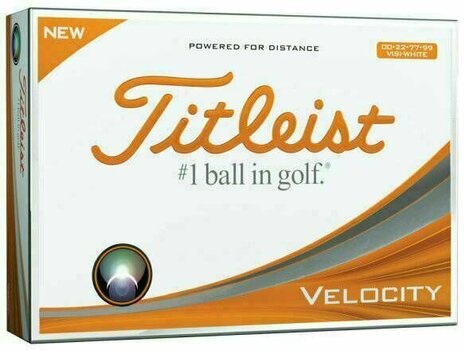 Nova loptica za golf Titleist Velocity Double Digit 2019 Dz - 1