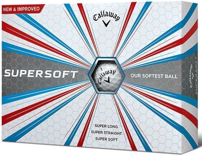 Golfbolde Callaway Supersoft White