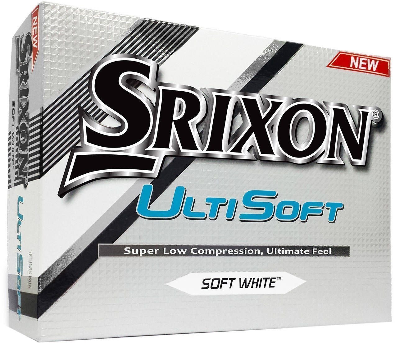Нова топка за голф Srixon Ultisoft Ball White