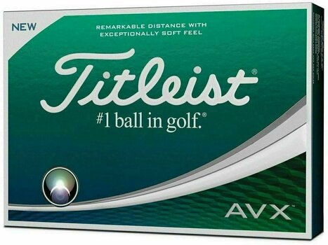Golfový míček Titleist AVX Golf Balls White 12 pack - 1