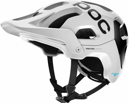 Bike Helmet POC Tectal Race SPIN Hydrogen White/Uranium Black 55-58 Bike Helmet - 1