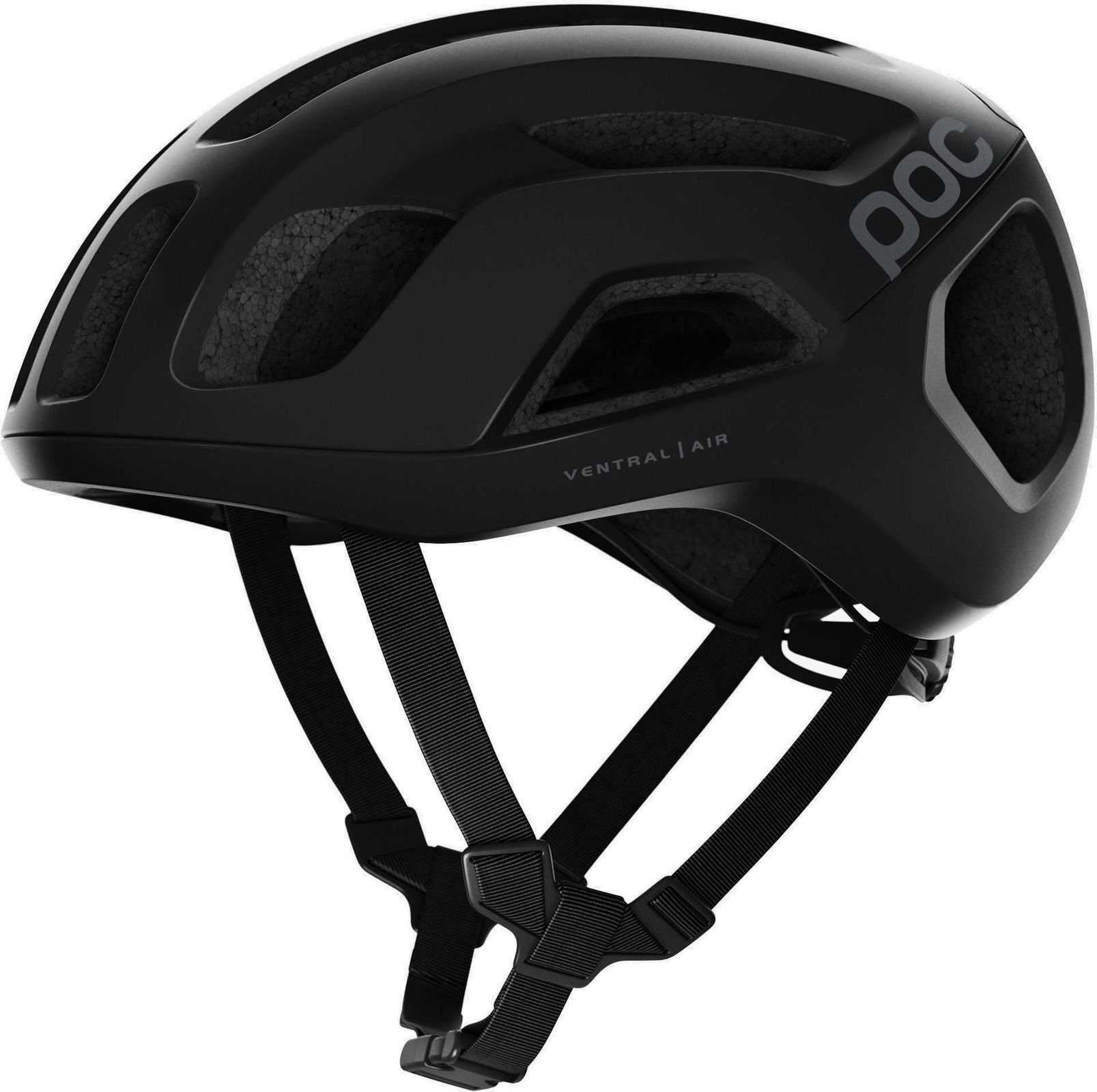Cyklistická helma POC Ventral AIR SPIN Uranium Black Matt 54-59 Cyklistická helma