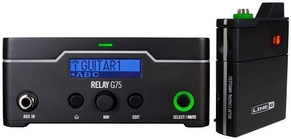 Wireless System for Guitar / Bass Line6 Relay G75