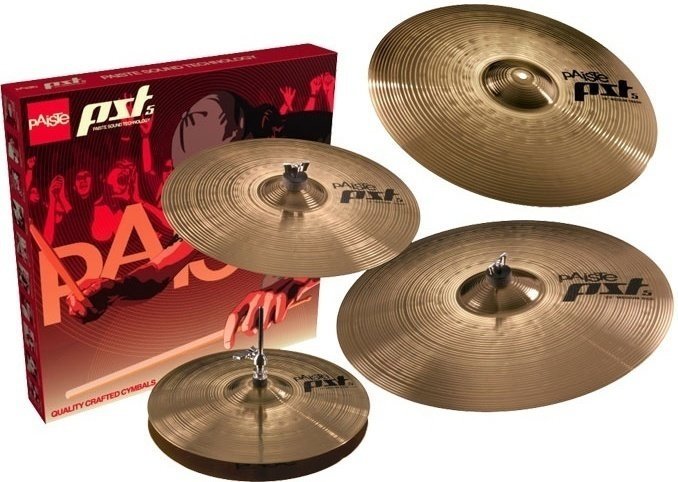 Cymbal Set Paiste PST 5 Universal Set 14/16/20 + 18 Crash