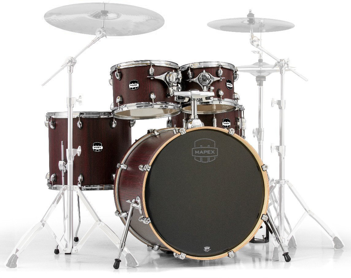 Būgnų komplektas Mapex Mars 5 Piece Rock Shell Pack Bloodwood