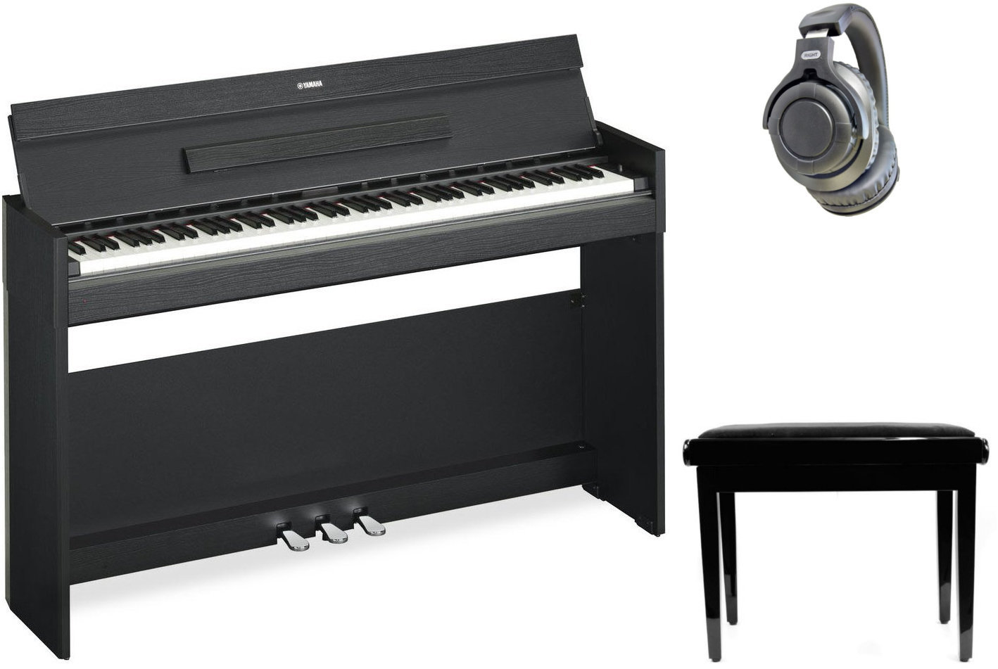 Piano numérique Yamaha YDP-S52 B SET Noir Piano numérique