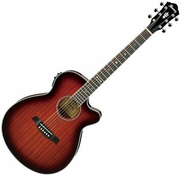 electro-acoustic guitar Ibanez AEG12II Vintage Mahogany Sunburst