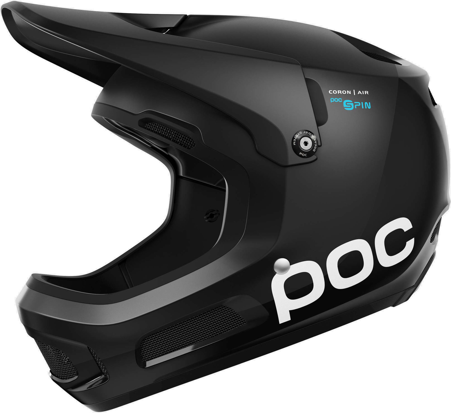 Cyklistická helma POC Coron Air SPIN Uranium Black 55-58 Cyklistická helma