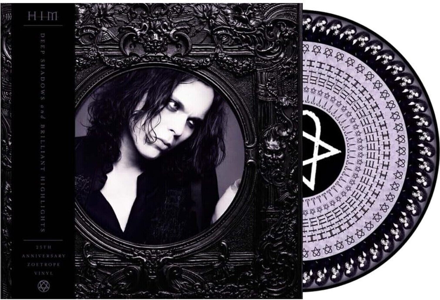 LP HIM - Deep Shadows & Brilliant Highlights (25th Anniversary/Limited Edition) (Zoetrope) (LP)