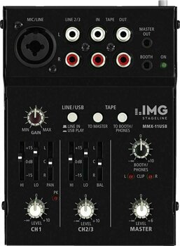Mixer Analogico IMG Stage Line MMX-11USB - 1