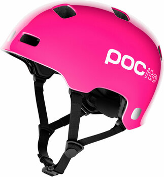 Dětská cyklistická helma POC POCito Crane Fluorescent Pink 51-54 Dětská cyklistická helma - 1