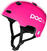 Dětská cyklistická helma POC POCito Crane Fluorescent Pink 51-54 Dětská cyklistická helma