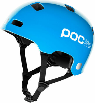 Kid Bike Helmet POC POCito Crane Fluorescent Blue 51-54 Kid Bike Helmet - 1