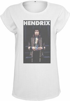 Camiseta de manga corta Jimi Hendrix Suit Tee White M - 1