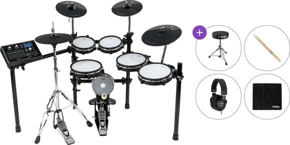 Elektronisch drumstel NRG EDK-400 Studio Kit Standard SET Black Elektronisch drumstel - 1