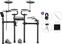 Elektronická bicí sada Roland TD-02KV Standard SET White Elektronická bicí sada