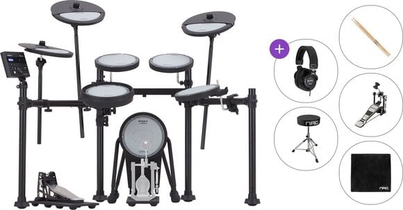 Elektronická bicí sada Roland VQD106 Standard SET Black Elektronická bicí sada - 1