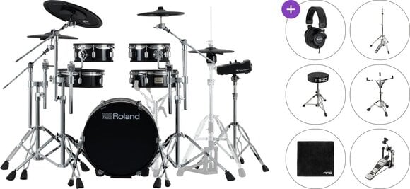 Elektronická bicí sada Roland VAD316 Standard SET Black Elektronická bicí sada - 1