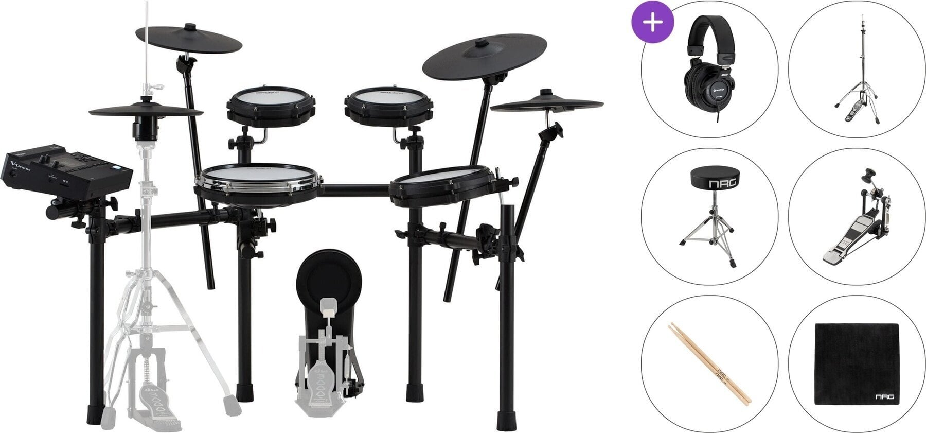Electronic Drumkit Roland TD316 Standard SET Black Electronic Drumkit
