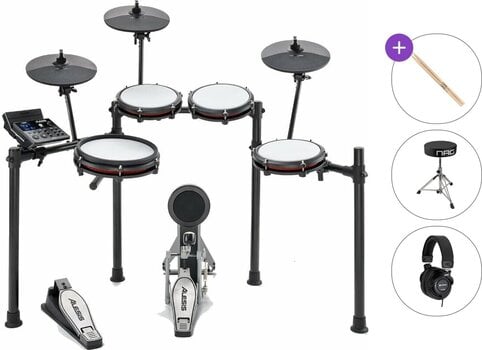 Elektronická bicí sada Alesis Nitro Max Kit Basic SET Black Elektronická bicí sada - 1