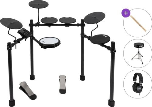 Elektronická bicí sada NRG EDK-10 Kickstart Kit Basic SET Black Elektronická bicí sada - 1