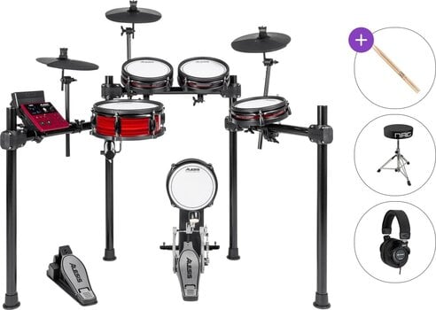 Elektronická bicí sada Alesis Nitro Pro Kit Basic SET Black Elektronická bicí sada - 1