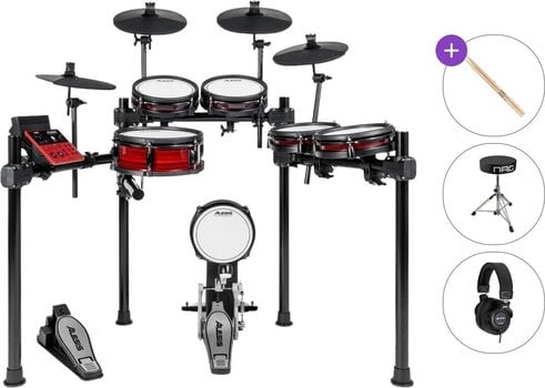 Electronic Drumkit Alesis Nitro Pro XL Basic SET Black Electronic Drumkit - 1
