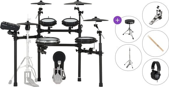 Elektronická bicí sada Roland TD513 Basic SET Black Elektronická bicí sada - 1