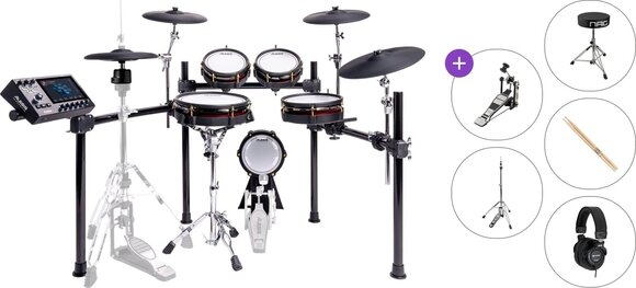 Elektronická bicí sada Alesis Strata Core Basic SET Black Elektronická bicí sada - 1