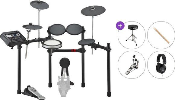 Electronic Drumkit Yamaha DTX6K-X Basic SET Black Electronic Drumkit - 1