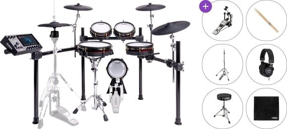 Elektronická bicí sada Alesis Strata Core Standard SET Black Elektronická bicí sada - 1