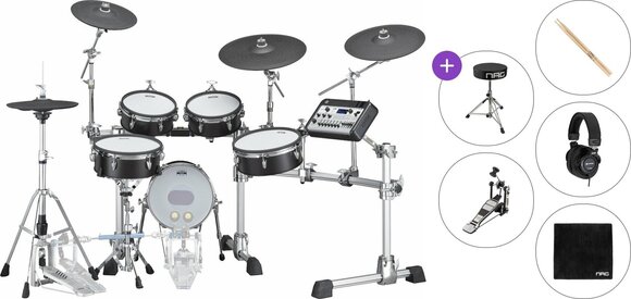 Electronic Drumkit Yamaha DTX10K-M Standard SET Black Forest Electronic Drumkit - 1