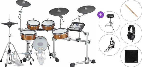Electronic Drumkit Yamaha DTX10K-M Standard SET Real Wood Electronic Drumkit - 1