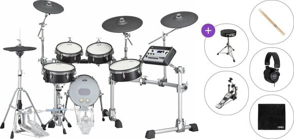 Electronic Drumkit Yamaha DTX10K-X Standard SET Black Forest Electronic Drumkit - 1