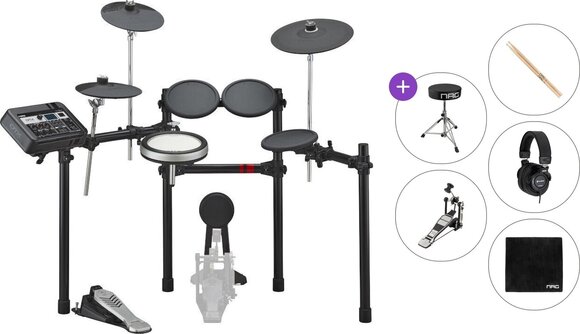 Sähkörumpusetti Yamaha DTX6K-X Standard SET Black Sähkörumpusetti - 1