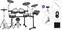Electronic Drumkit Yamaha DTX8K-M Standard SET Black Forest Electronic Drumkit