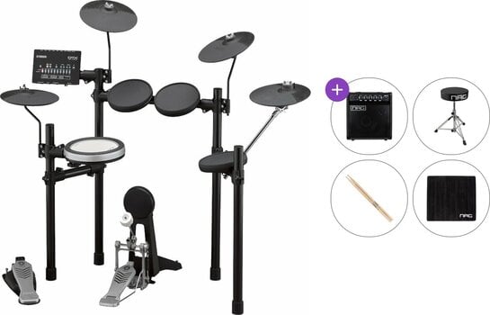 Elektronická bicí sada Yamaha DTX482K Premium SET Black Elektronická bicí sada - 1