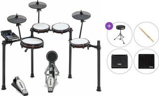 Setovi električnih bubnjeva Alesis Nitro Max Kit Premium SET Black Setovi električnih bubnjeva